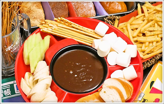 個室居酒屋 6年4組：【チョコレートフォンデュ食べ放題コース】