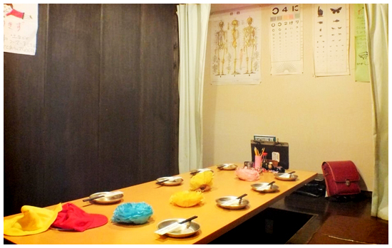 個室居酒屋 6年4組：保健室