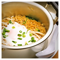 親子チキン入りチキンラーメン